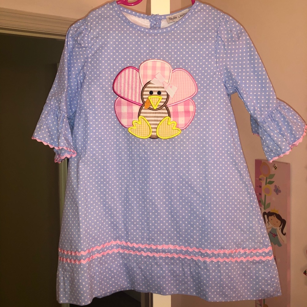 Toddlers girls Thanksgiving dress